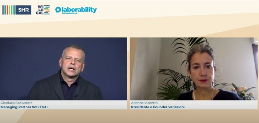 Gianluca Spolverato, Managing Partner Wi Legal; Arianna Visentini, Presidente e Founder Variazioni