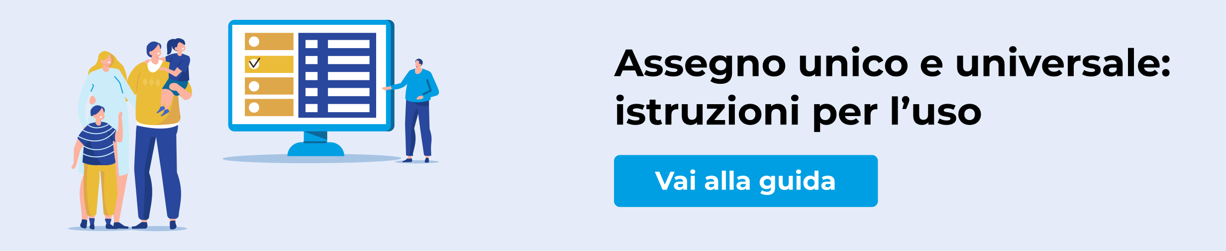 Assegno unico banner