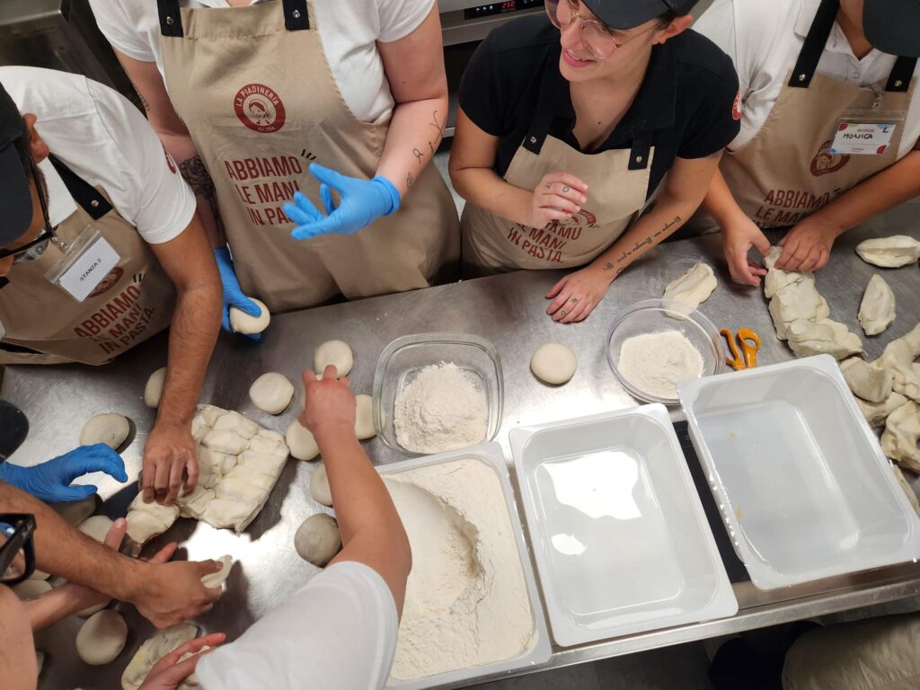 Un momento di formazione durante il Campus de La Piadina